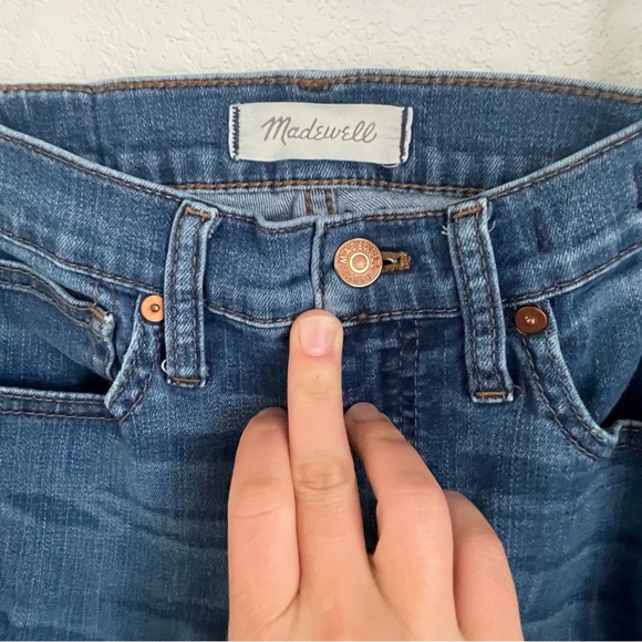 Madewell Women's High-Rise Skinny Jeans in Danny Wash Size 25 - Picture 4 of 11